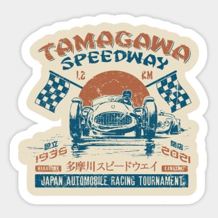 Tamagawa Speedway Sticker